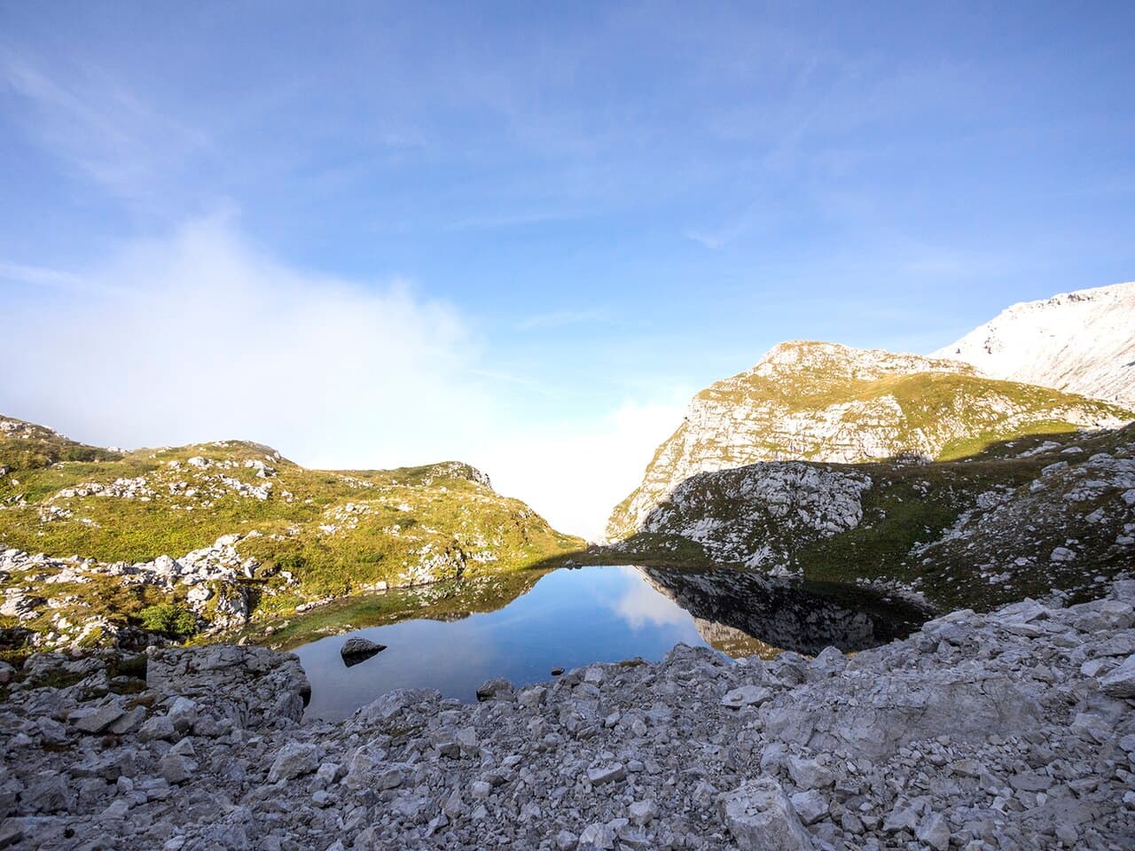 Jezero v Lužnici