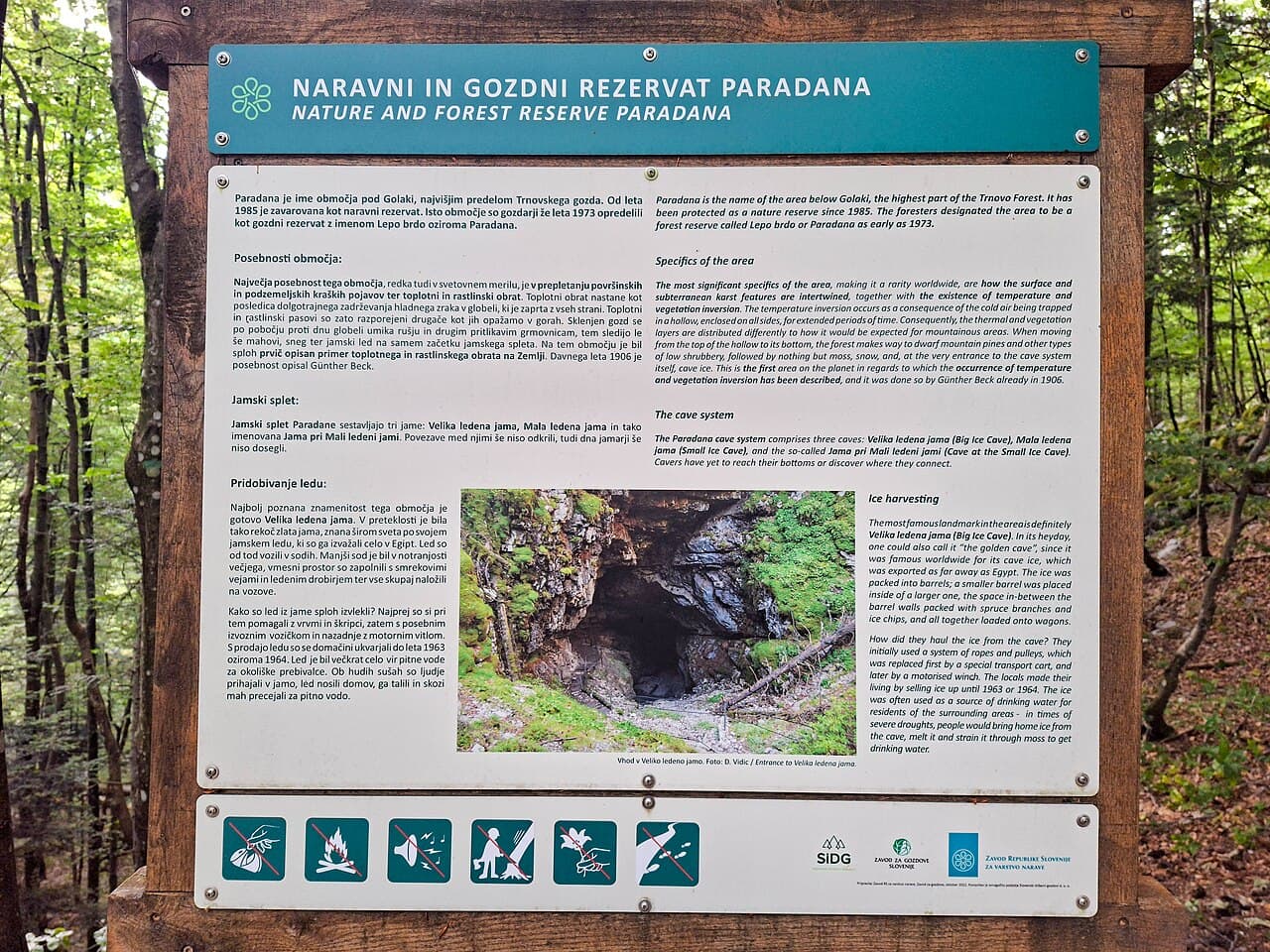 Great Paradana Ice Cave